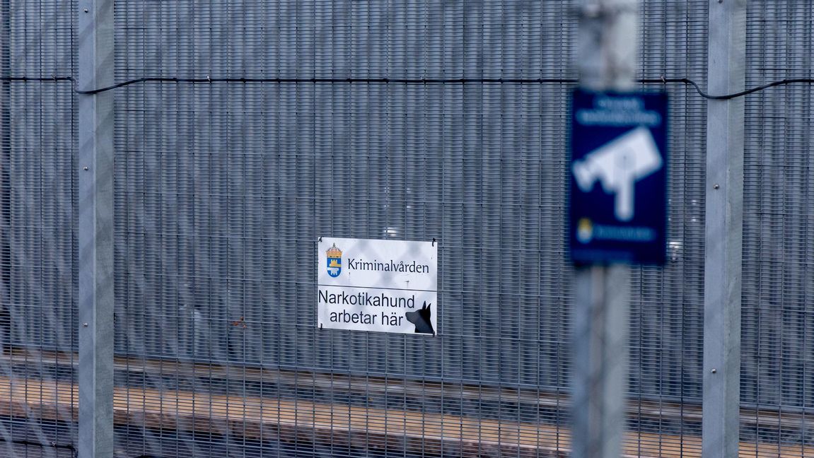  Stängsel vid Skogome Kriminalvårdsanstalt i Göteborg Foto: Adam Ihse / TT / 