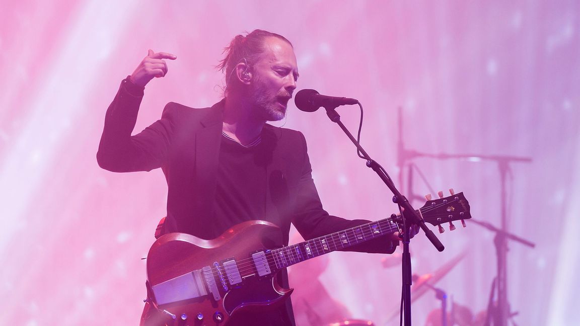 Thom Yorke, känd från rockbandet Radiohead, har tidigare kritiserat den pro-palestinska BDS-rörelsen. Foto: Grant Pollard/AP/TT