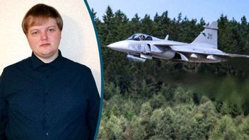 Över 100 JAS Gripen-plan ska levereras till Ukraina – betalda med Putins egna frysta miljarder. Foto: Johan Nilsson/TT.