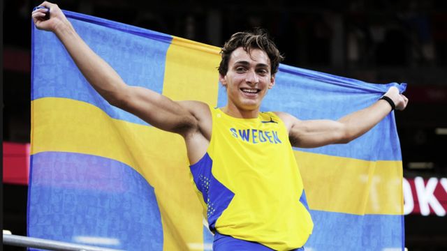 Armand Duplantis. Foto: Björn Larsson Rosvall/TT