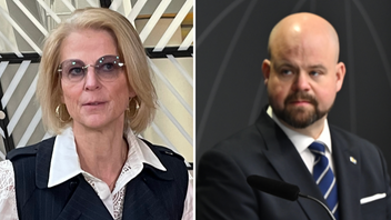 Finansminister Elisabeth Svantesson och landsbygdsminister Peter Kullgren planerar samtal med livsmedelsbranschen om matpriserna. Foto: Wiktor Nummelin/Anders Wiklund/TT