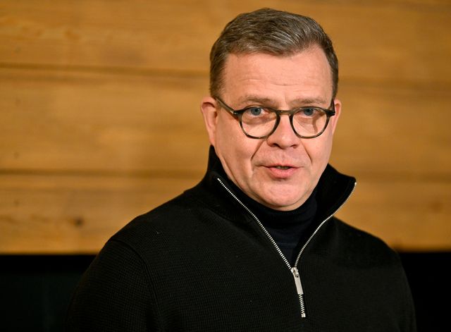 Finlands statsminister Petteri Orpo skriver på X att händelsen utreds. Arkivbild. Oscar Olsson/TT