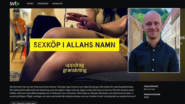 Det blev tyst efter Uppdrag Gransknings program om ”njutningsäktenskap” enligt Johannes Herrey. Foto: Skärmdump / Privat