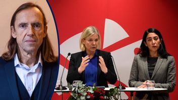 Magdalena Andersson och Lawen Redar ska integrera Sverige. Foto: Jakob Åkersten Brodén/TT