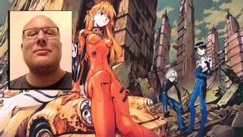 Staffan Marklund diskuterar bland annat Neon Genesis Evangelion. Foto: Privat / Skärmavbild The Wrap