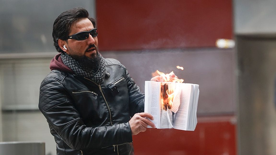 Salwan Momika. Foto: Fredrik Persson/TT