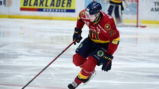 Nu är 21-åringen klar för Leksand. Foto: Paul Wennerholm/TT