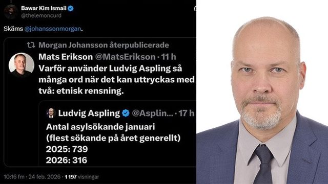 Foto: X & Riksdagen