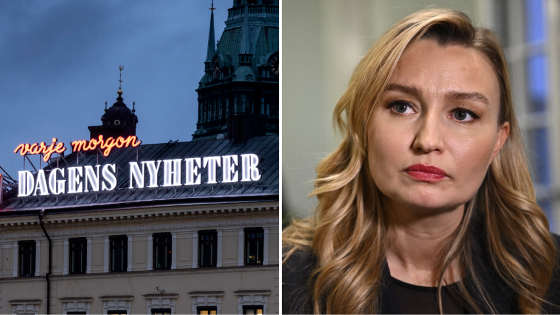  Energi- och näringsminister Ebba Busch (KD) anklagar Dagens Nyheter för att sprida felaktig information om ett EU-beslut. Foto: Christine Olsson/Henrik Montgomery/TT