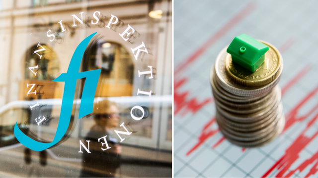 Finansinspektionen varnar i sin nya konsumentskyddsrapport för banker som lockar med rabatterade bolåneräntor i utbyte mot att kunder flyttar sina tjänstepensioner. Foto: Tomas Oneborg/Fredrik Sandberg/SvD/TT