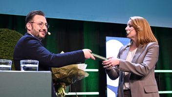 Muharrem Demirok blir Centerpartiets nye partiledare. Foto: Johan Nilsson/TT