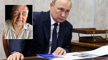 Tomas Sniegon intervjuas om Putins tal igår. Foto: Lunds universitet / Gavriil Grigorov/AP/TT