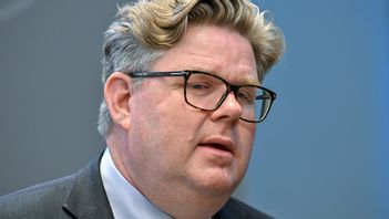 Justitieminister Gunnar Strömmer (M) presenterade betänkandet om utvidgade tvångsmedel i oktober i fjol. Arkivbild. Foto: HENRIK MONTGOMERY/TT