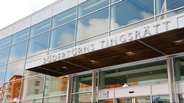 Tumult skedde på en rättegång under måndagen. Foto: Christine Olsson/TT.