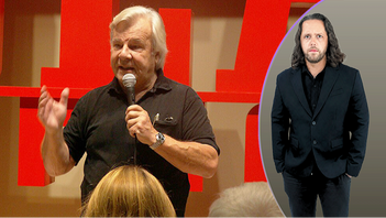 Jan Guillou på Bokmässan 2017.  Per A.J. Andersson  Creative Commons Attribution-Share Alike 4.0