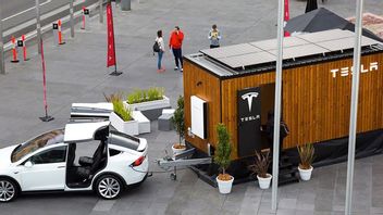 Teslas 100 procent förnybara ”minihus” Foto: Tesla