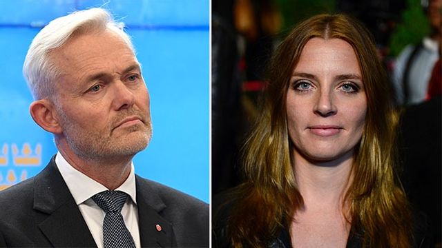 Jonas Attenius och Johanna Frändén. Bild: Jakob Åkersten Brodén/TT/Leo Sellén / SCANPIX