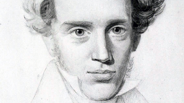 Søren Kierkegaard, filosof och författare. Foto: TT.