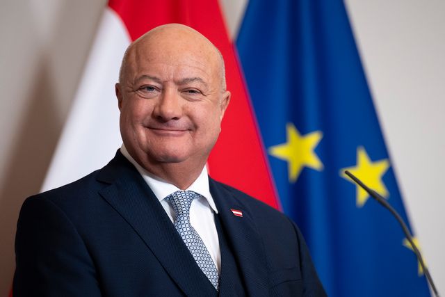 Christian Stockner leder Österrikes nya trepartiregering sedan några veckor. Denes Erdos/AP/TT