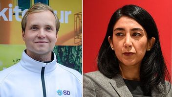 Gabriel Kroon och Lawen Redar. Bild: Frankie Fouganthin/CC BY-SA 4.0/Jakob Åkersten Brodén/TT