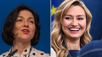 Kristdemokratiska energiministrarna Katherina Reiche och Ebba Busch. Bild: Olaf Kosinsky/CC BY-SA 3.0 de/Claudio Bresciani / TT