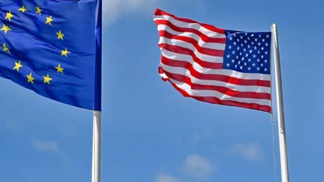 Spänningarna mellan USA och Kanada trappas upp när de nya tullar på stål och aluminium som svar på Ontarios elprispåslag. Foto:TT