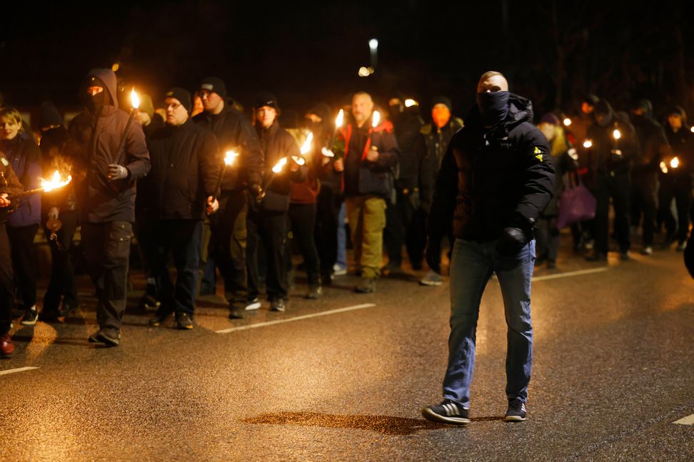 Salemmarschen hålls för första gången på 15 år. Fredrik Persson/TT