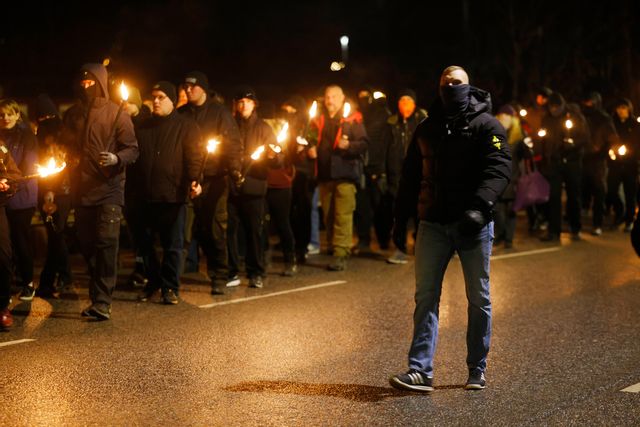 Salemmarschen hålls för första gången på 15 år. Fredrik Persson/TT