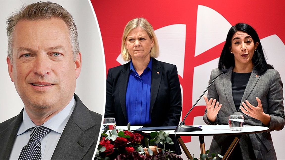 Daniel Källenfors (M) är kritisk till Socialdemokraternas förslag. Foto: Lidingö Stad/Jakob Åkersten Brodén/TT