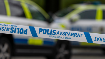Polisen avspärrningar har tagits bort från Hässelby strandbad vid 10-tiden. Foto: Johan Nilsson/TT (arkivbild)