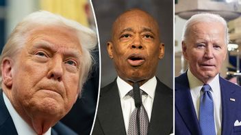 Trumps justitiedepartement mer än antyder att åtalet mot New Yorks borgmästare Eric Adams (D) var en politisk hämnd från den förre presidenten Joe Bidens administration. Foto: Alex Brandon/Yuki Iwamura/Melina Mara/AP/TT