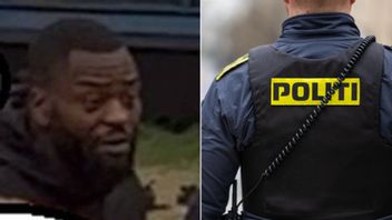 Bilden på den efterlyste mannen släpptes av dansk polis. Foto: oto: Pressbild: Rigspolitiet