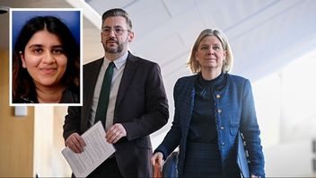 Vem ser mest obekväm ut? FOTO: Anders Wiklund/TT