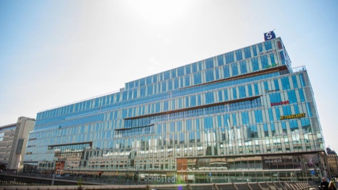 Schibstedhuset. Foto: Tim Aro/SvD/TT.