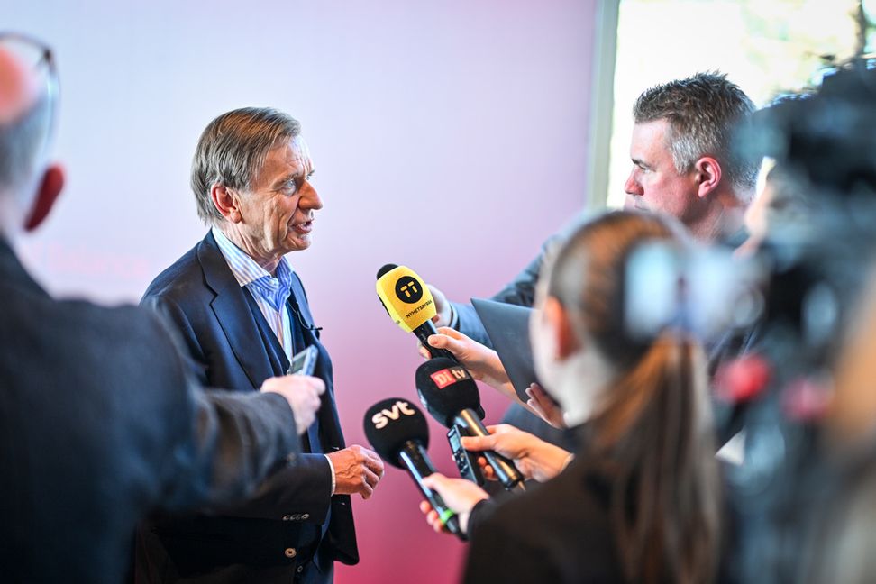 Kvartalsrapport från Volvo Cars, med vd Håkan Samuelsson. Arkivbild. Foto: Björn Larsson Rosvall/TT