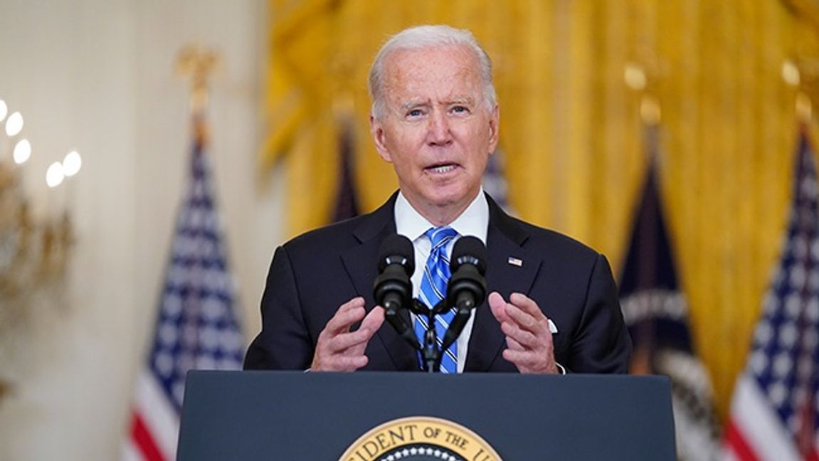 USA:s president Joe Biden. Arkivbild. Foto: Evan Vucci/AP/TT