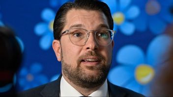 Sverigedemokraternas partiledare Jimmie Åkesson. Foto: Henrik Montgomery/TT.