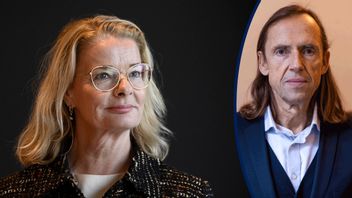 Skolminister Lotta Edholm (L) kallar utvecklingen “en katastrof”. Foto: Fredrik Sandberg/TT