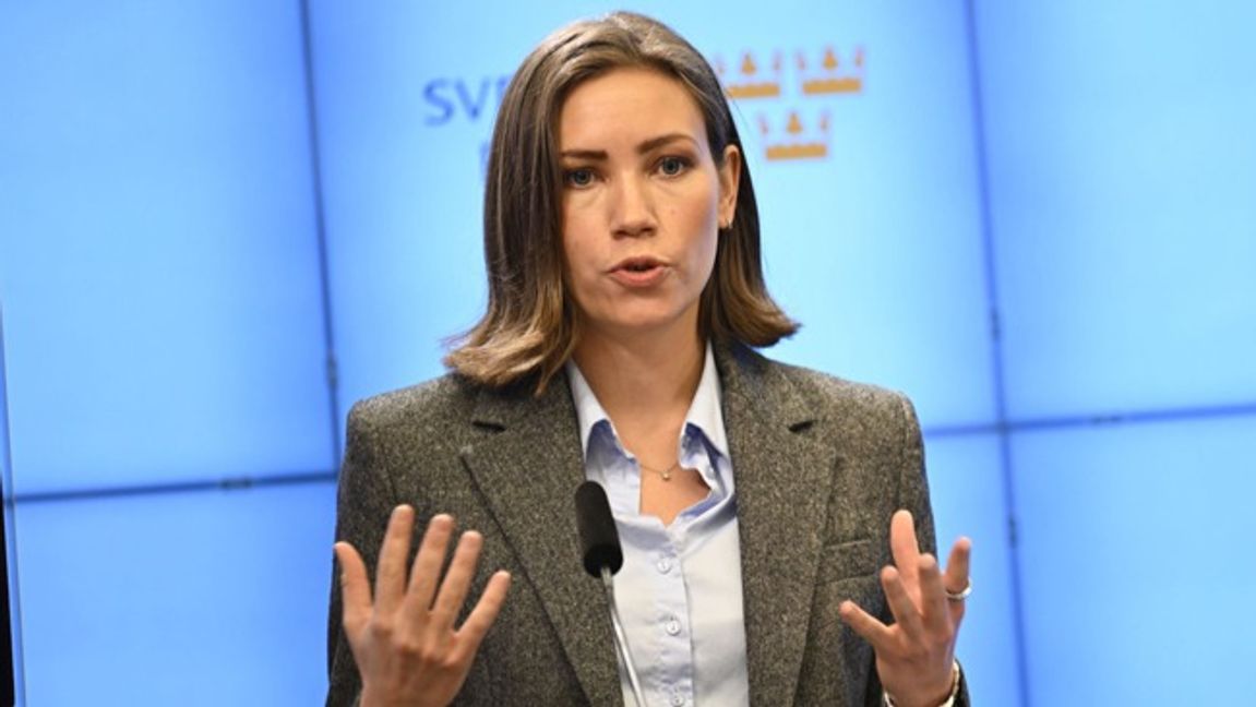 Nike Örbrink (KD). Foto: Pontus Lundahl/TT.