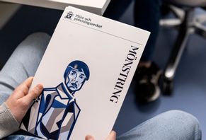Fler kallas till mönstring och färre uteblir ungdomar uteblir, enligt Plikt- och prövningsverket. Arkivbild. Foto: Christine Olsson/TT