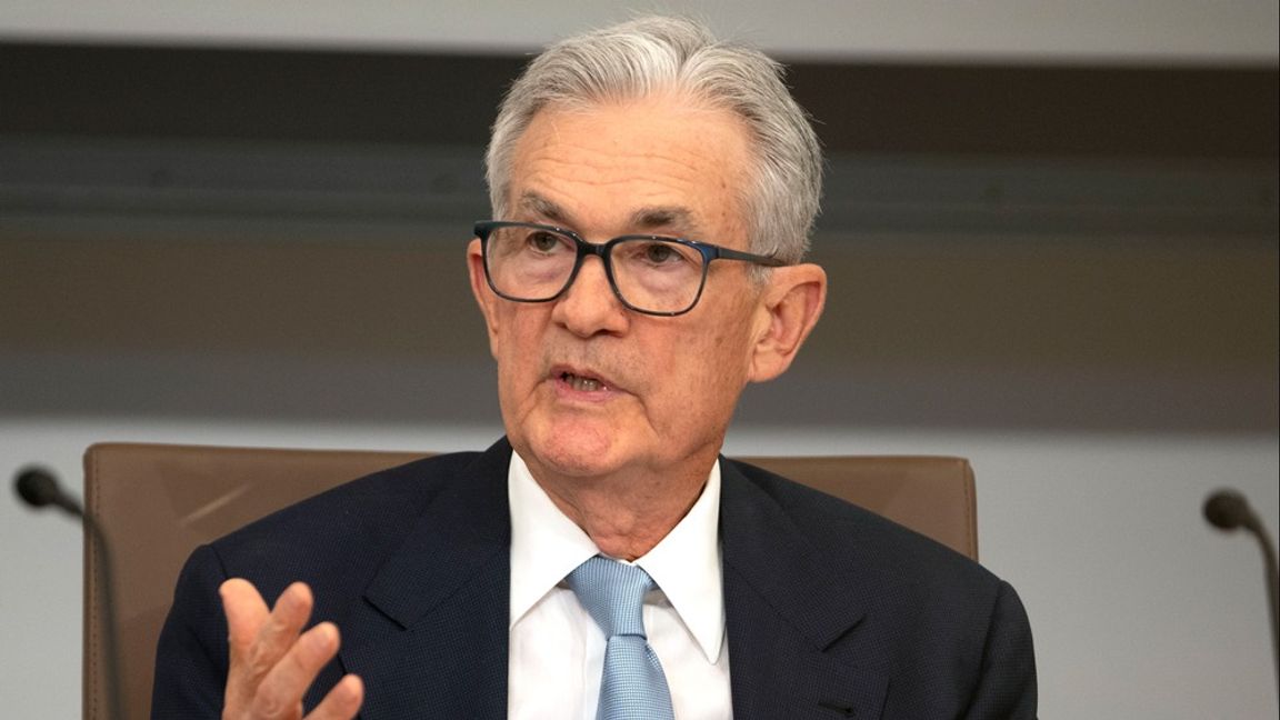 Federal Reserves ordförande Jerome Powell. Foto: Mark Schiefelbein/AP