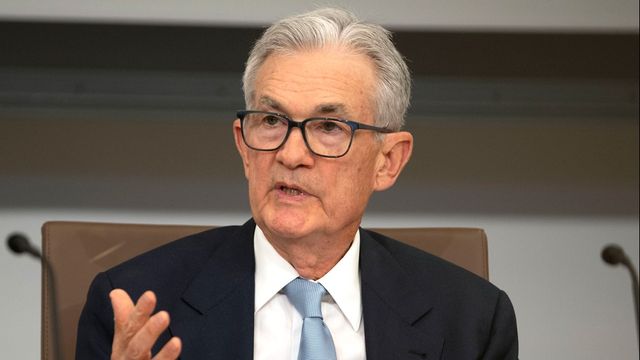 Federal Reserves ordförande Jerome Powell. Foto: Mark Schiefelbein/AP