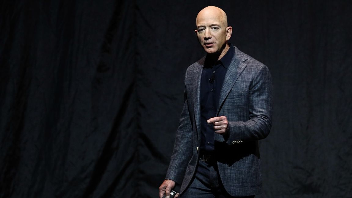 Jeff Bezos slutar som vd för Amazon.
Foto: Patrick Semansky.