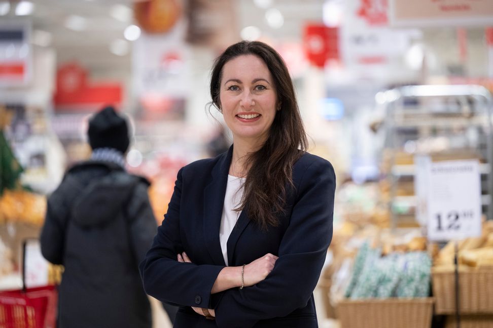 Axfoods vd Simone Margulies. Arkivbild. Foto: Fredrik Sandberg/TT