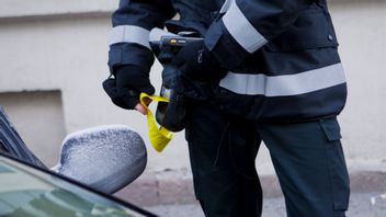 En parkeringsvakt har attackerats med ett tillhygge på Nydalavägen i Malmö. Foto: Berit Roald