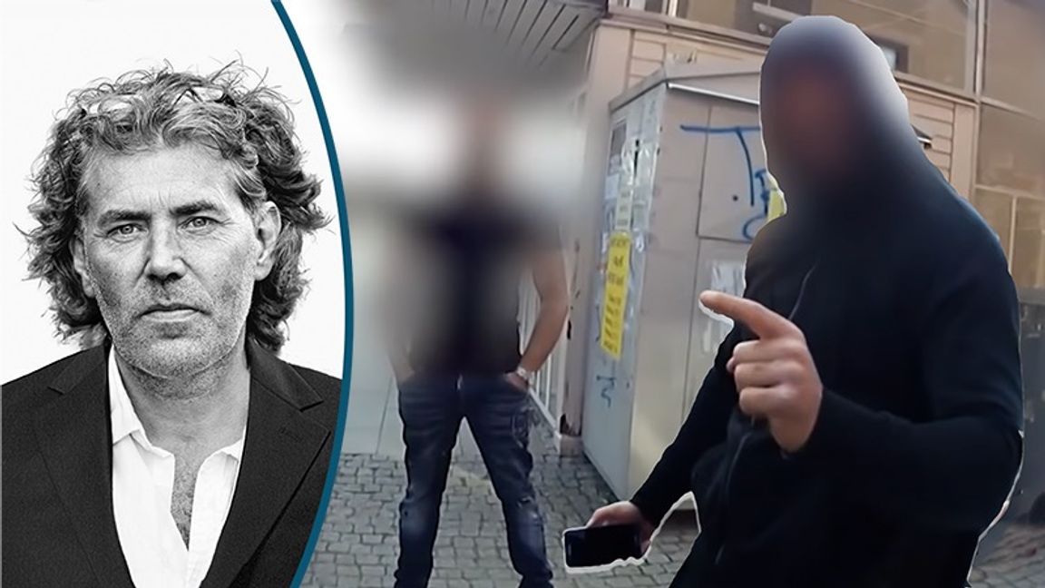 Gängkriminella som hotar och förolömpar poliser har blivit vanligare. Foto: Karl Gabor / Skärmavbild Youtube/Expressen