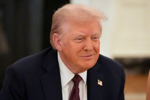 President Donald Trump vill döpa om försvarsdepartementet. Arkivbild. Foto: Alex Brandon/AP/TT