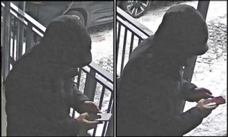 Mannen fångades på övervakningskamera innan ett av flera rån han ska ha begått mot prostituerade kvinnor i Stockholmsområdet. Foto: Polisen