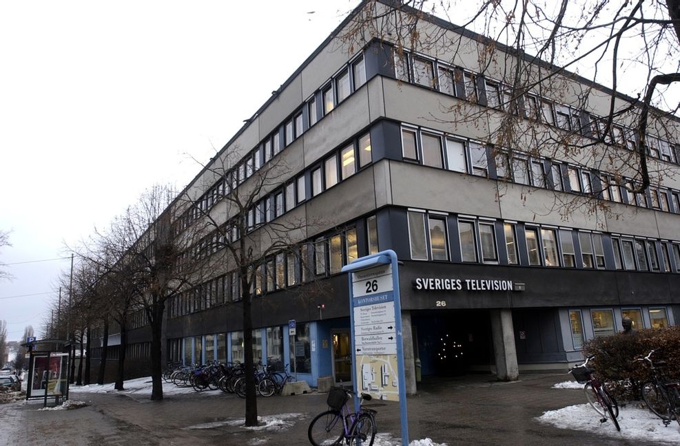 SVT i Stockholm. Arkivbild. Fredrik Sandberg/TT