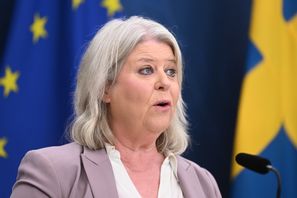Socialtjänstminister Camilla Waltersson Grönvall. Arkivbild. Fredrik Sandberg/TT